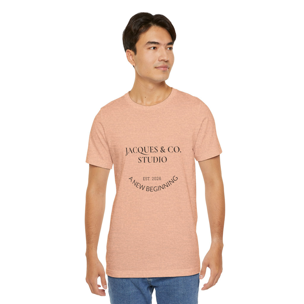 Built From Lessons Tee — 'A New Beginning' Graphic Short Sleeve T-Shirt