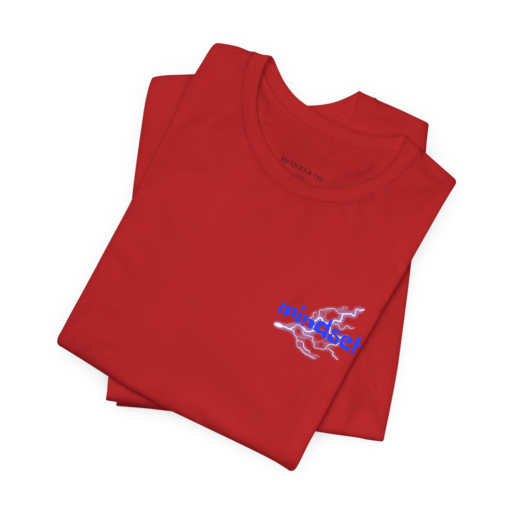 Stay Sharp Graphic Tee — "Stay Sharp" Back Print & Mindset Chest Design