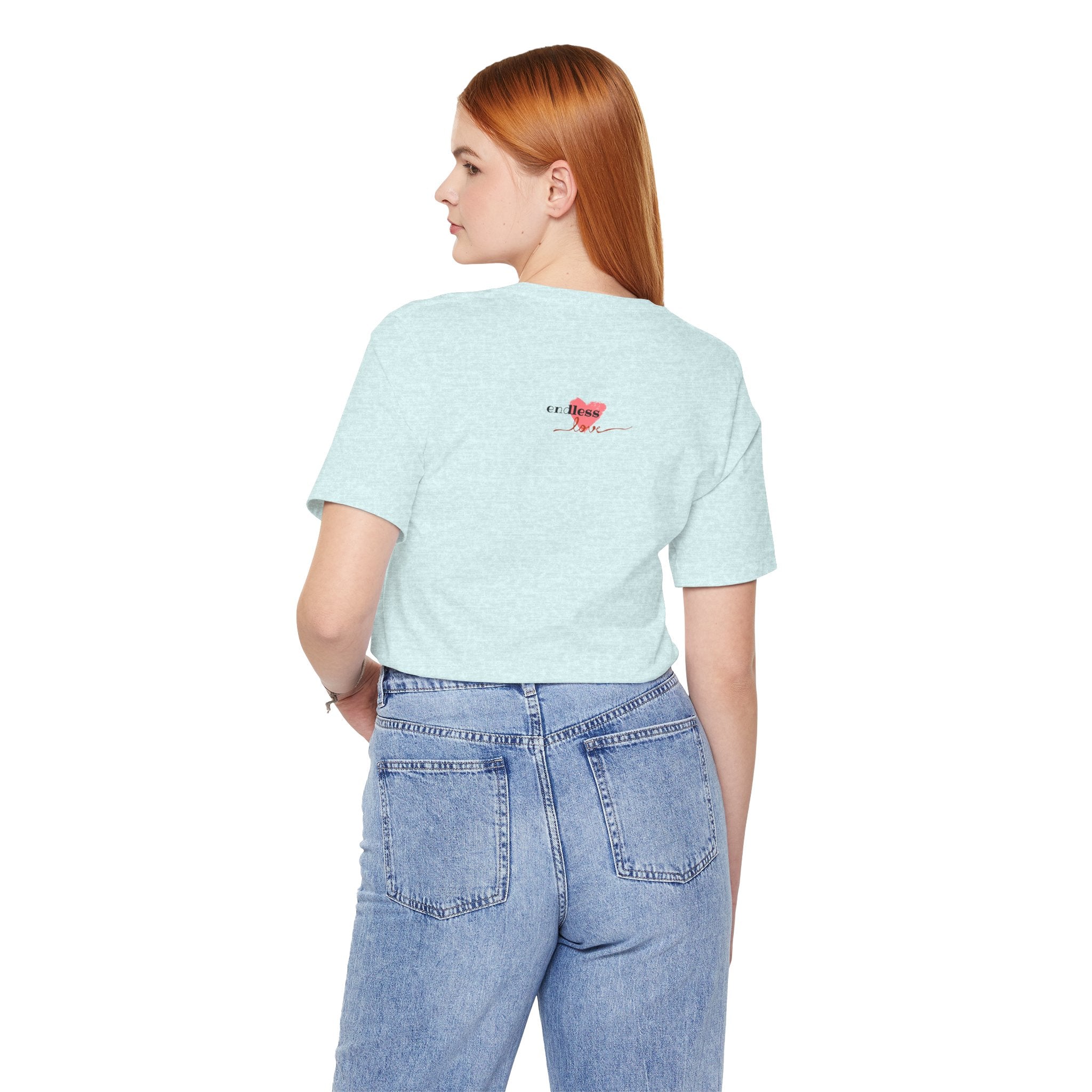 Love Without Limits Tee — Inspirational Heart Graphic Shirt