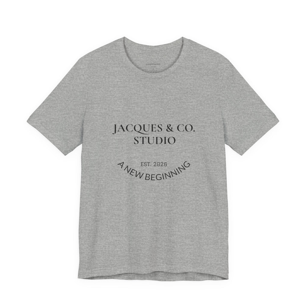 Built From Lessons Tee — 'A New Beginning' Graphic Short Sleeve T-Shirt