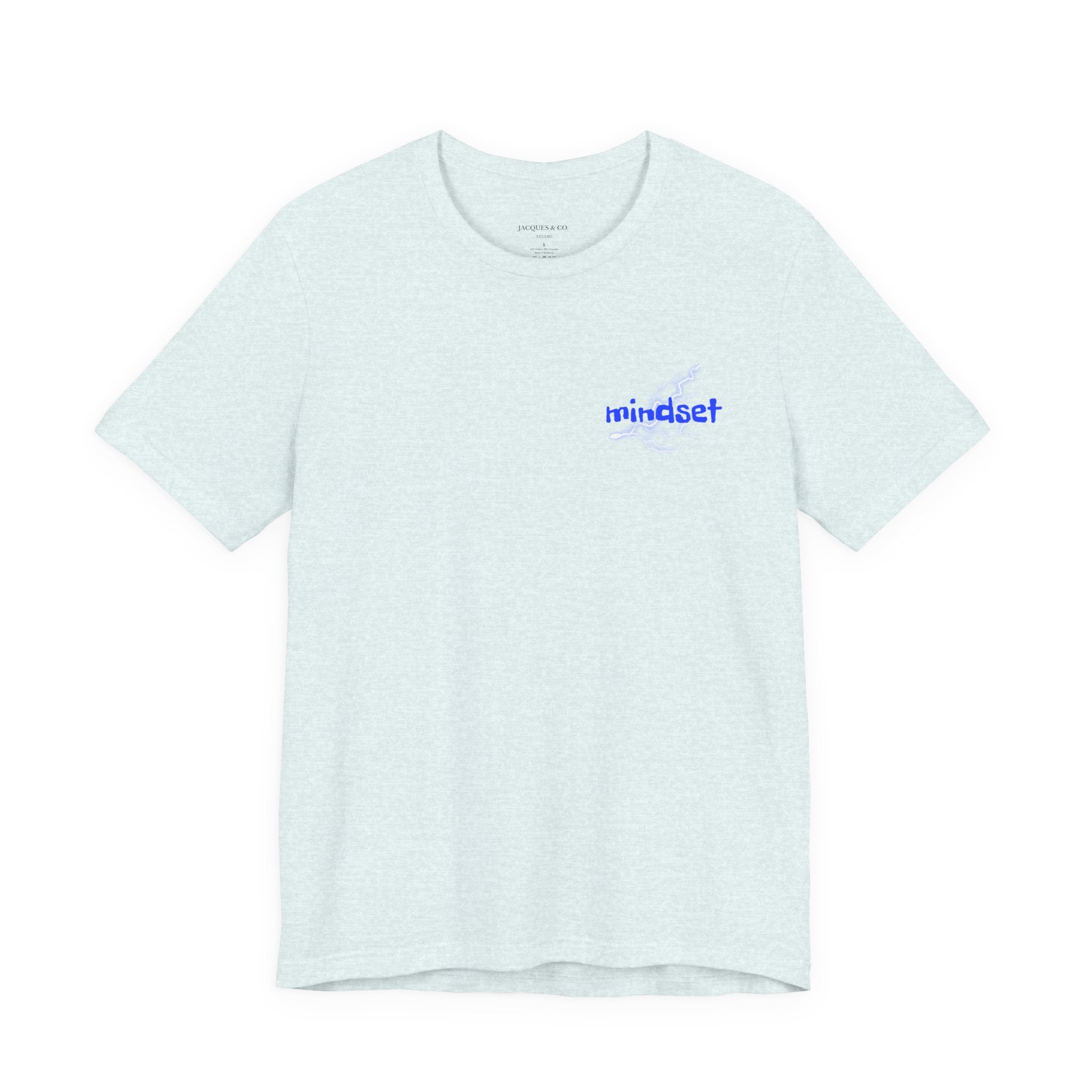 Stay Sharp Graphic Tee — "Stay Sharp" Back Print & Mindset Chest Design