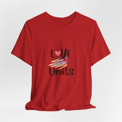 Love Without Limits Tee — Inspirational Heart Graphic Shirt