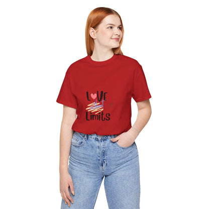 Love Without Limits Tee — Inspirational Heart Graphic Shirt