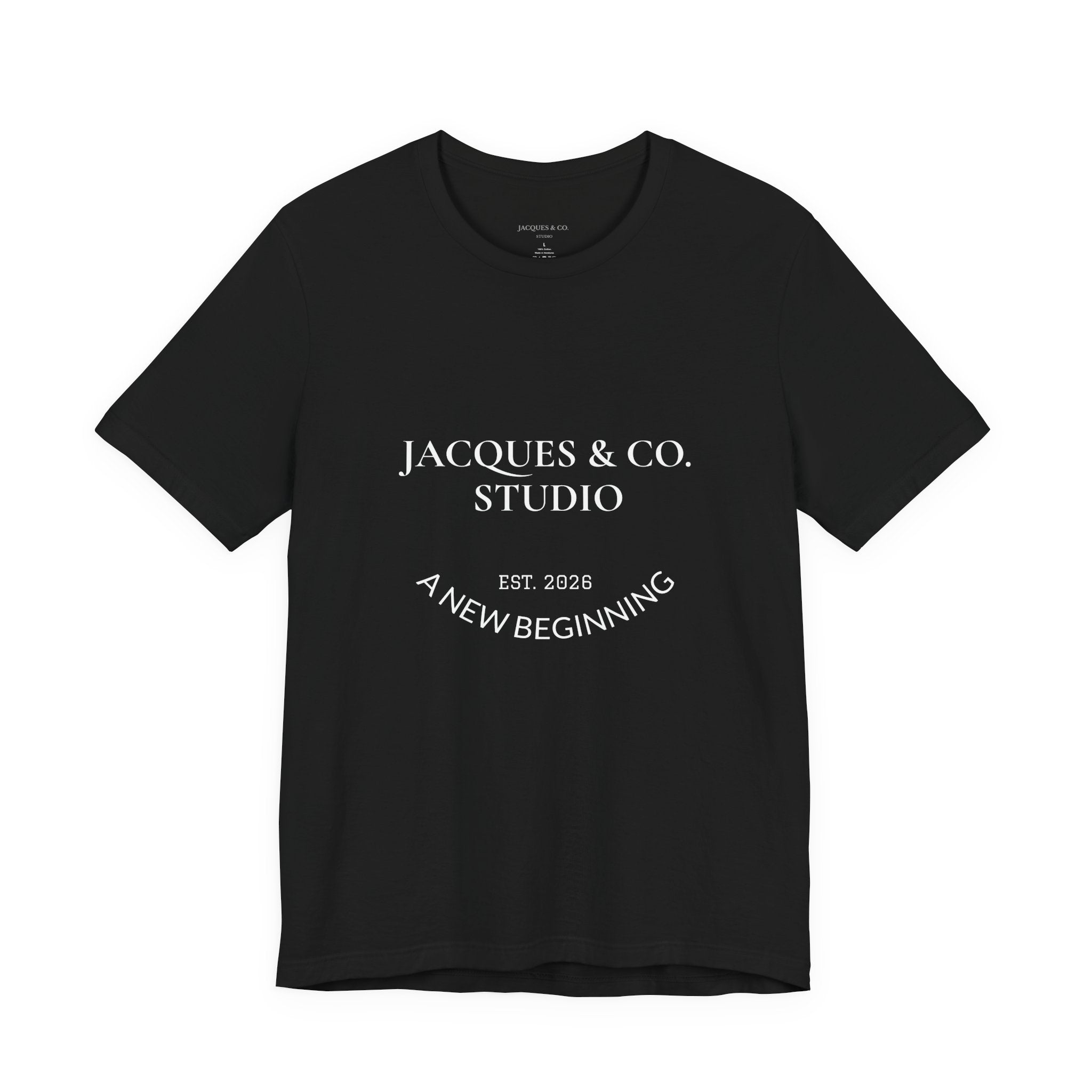 Built From Lessons Tee — 'A New Beginning' Graphic Short Sleeve T-Shirt