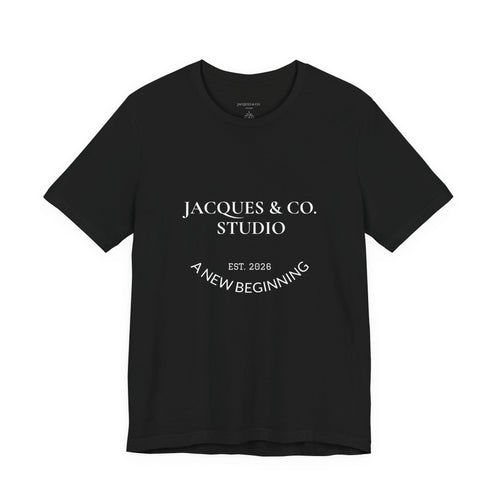 Built From Lessons Tee — 'A New Beginning' Graphic Short Sleeve T-Shirt