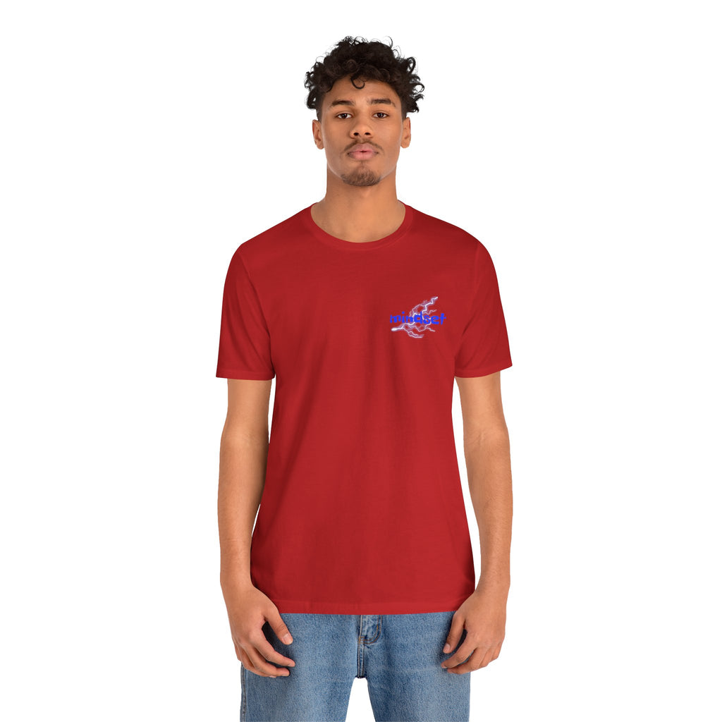 Stay Sharp Graphic Tee — "Stay Sharp" Back Print & Mindset Chest Design