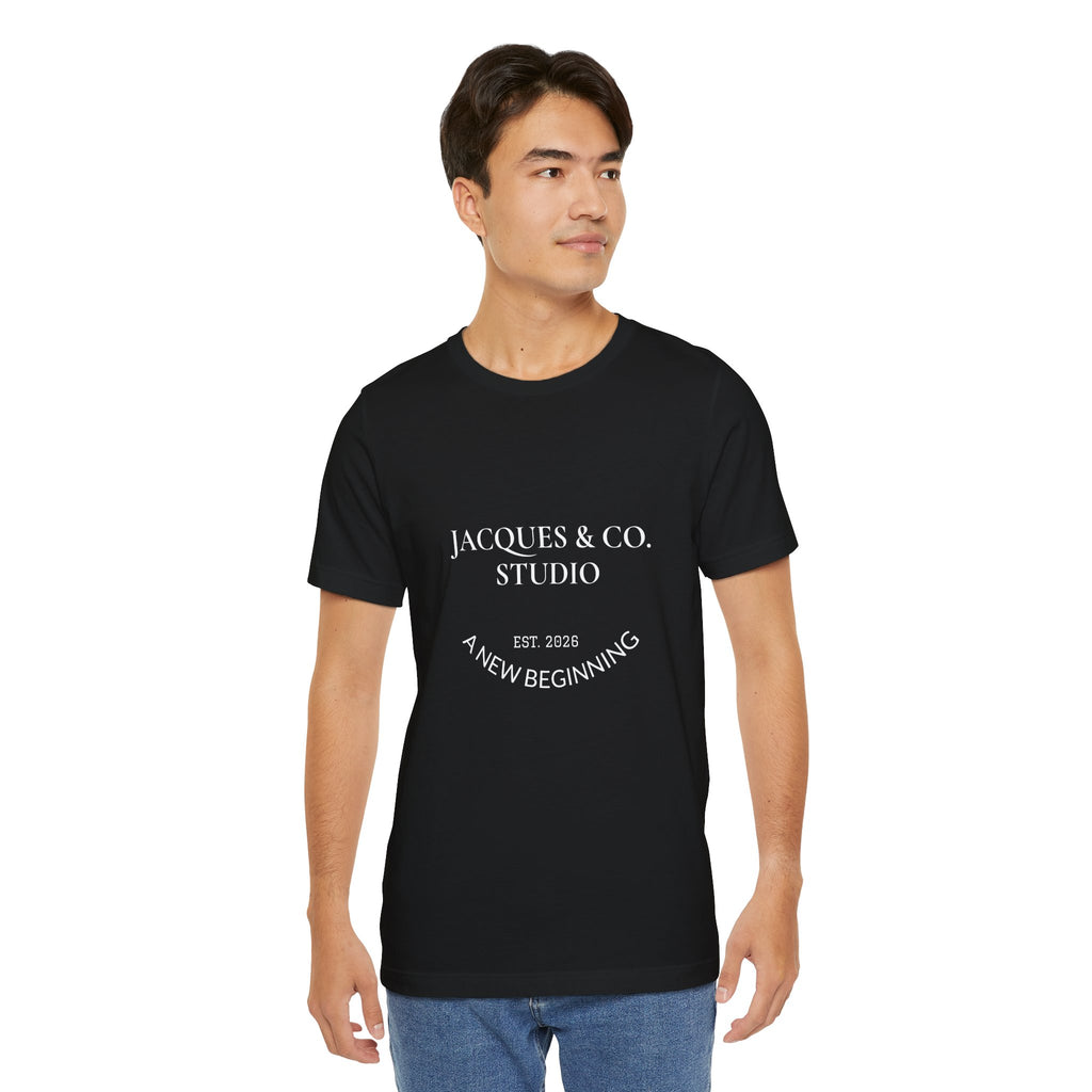 Built From Lessons Tee — 'A New Beginning' Graphic Short Sleeve T-Shirt