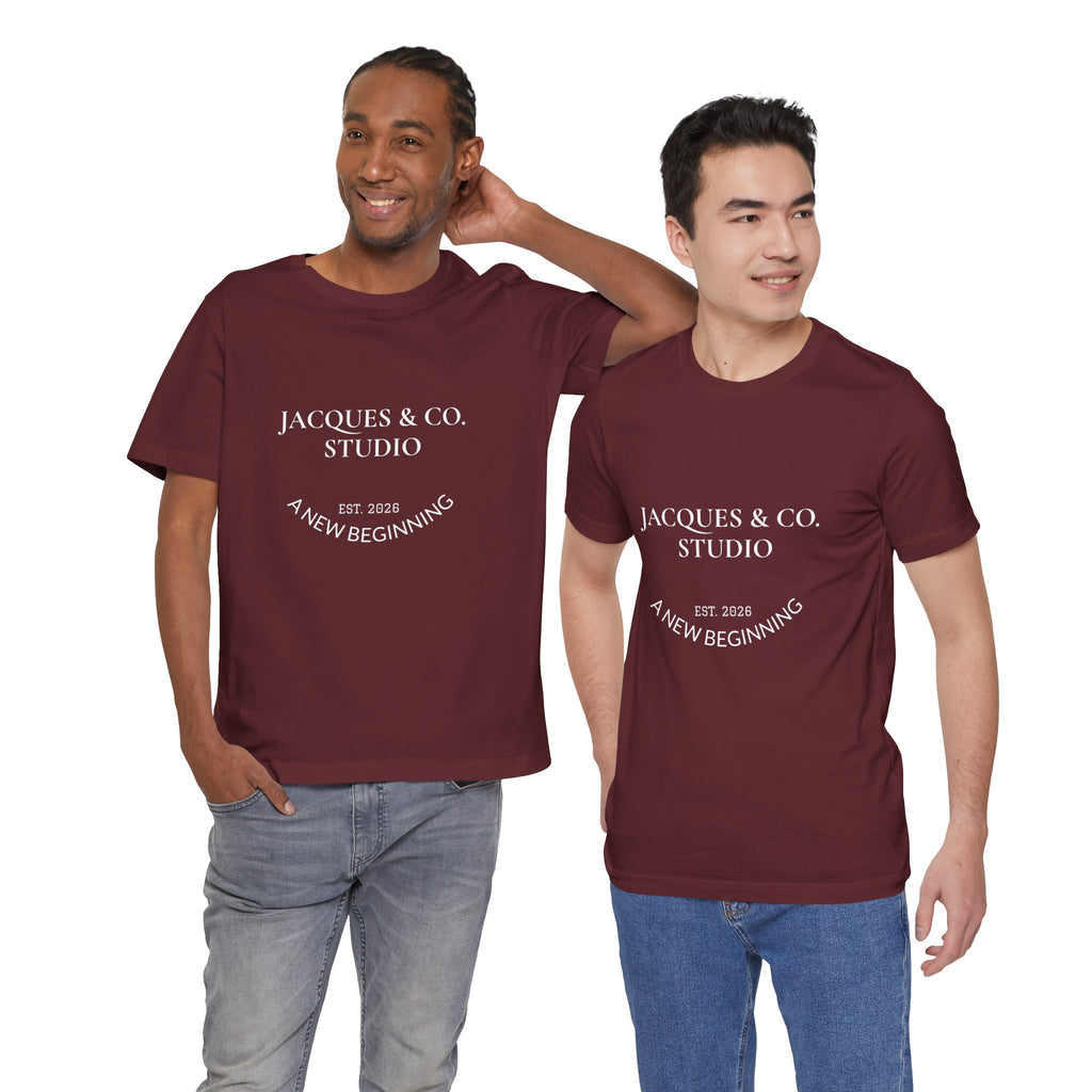 Built From Lessons Tee — 'A New Beginning' Graphic Short Sleeve T-Shirt