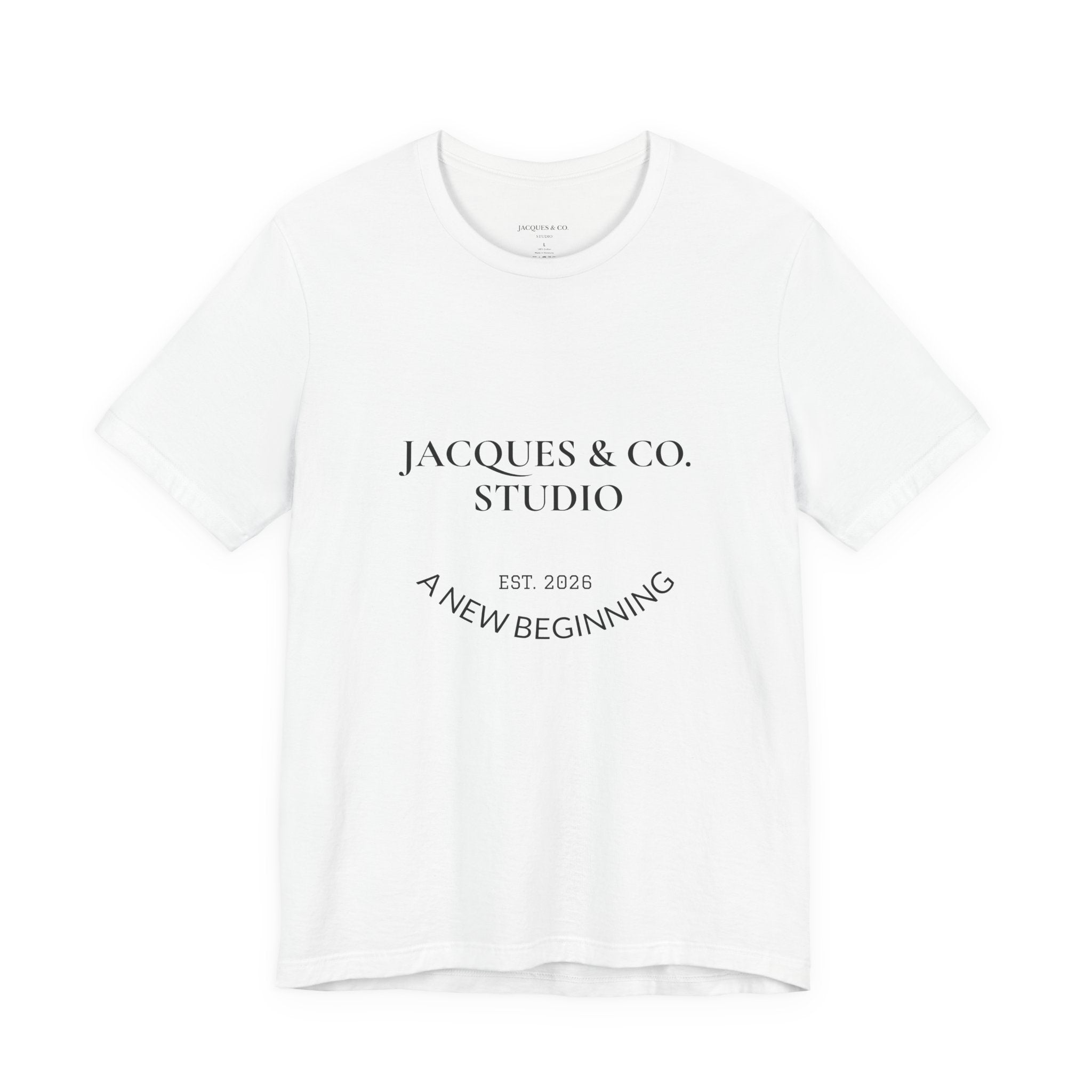 Built From Lessons Tee — 'A New Beginning' Graphic Short Sleeve T-Shirt