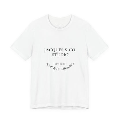 Built From Lessons Tee — 'A New Beginning' Graphic Short Sleeve T-Shirt