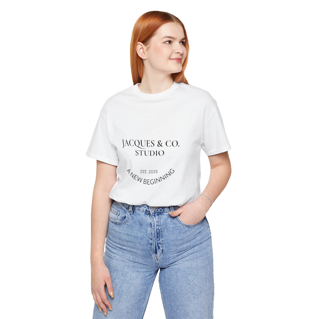 Built From Lessons Tee — 'A New Beginning' Graphic Short Sleeve T-Shirt