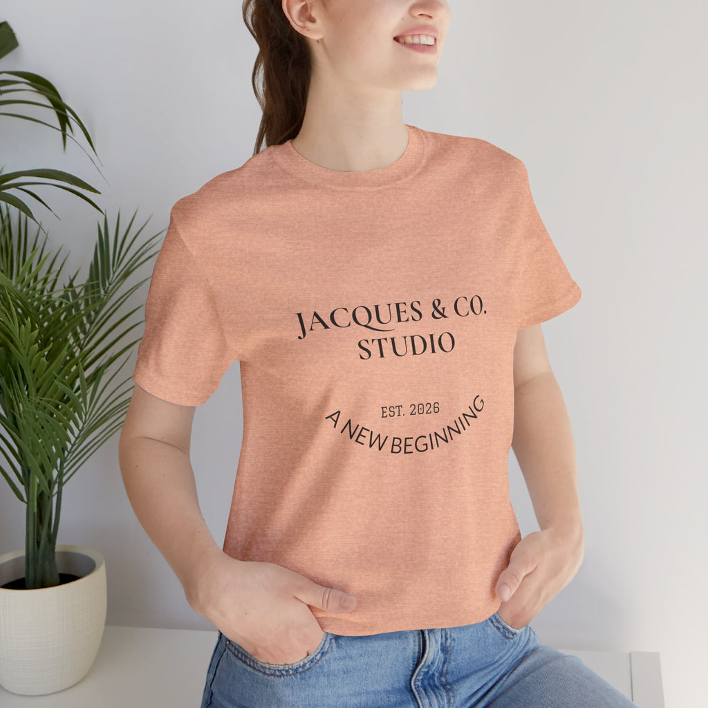 Built From Lessons Tee — 'A New Beginning' Graphic Short Sleeve T-Shirt