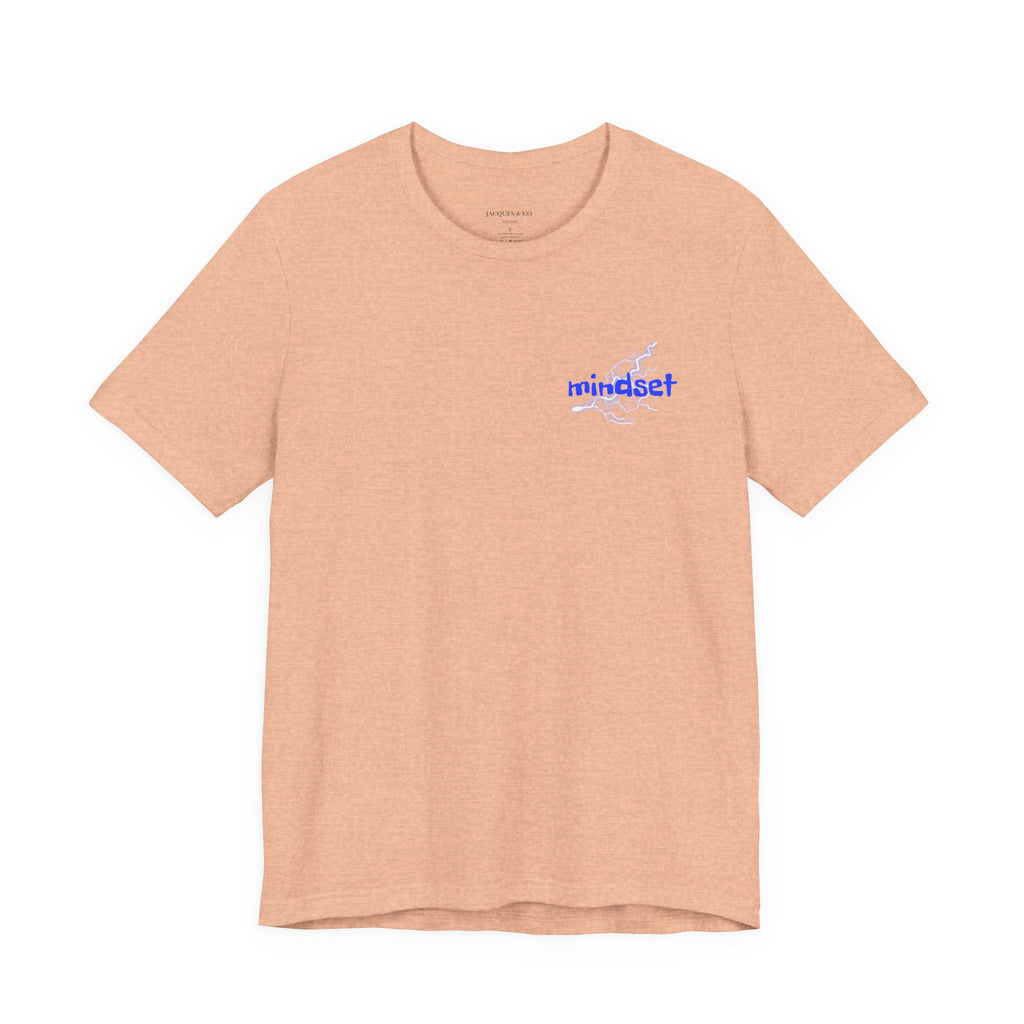 Stay Sharp Graphic Tee — "Stay Sharp" Back Print & Mindset Chest Design