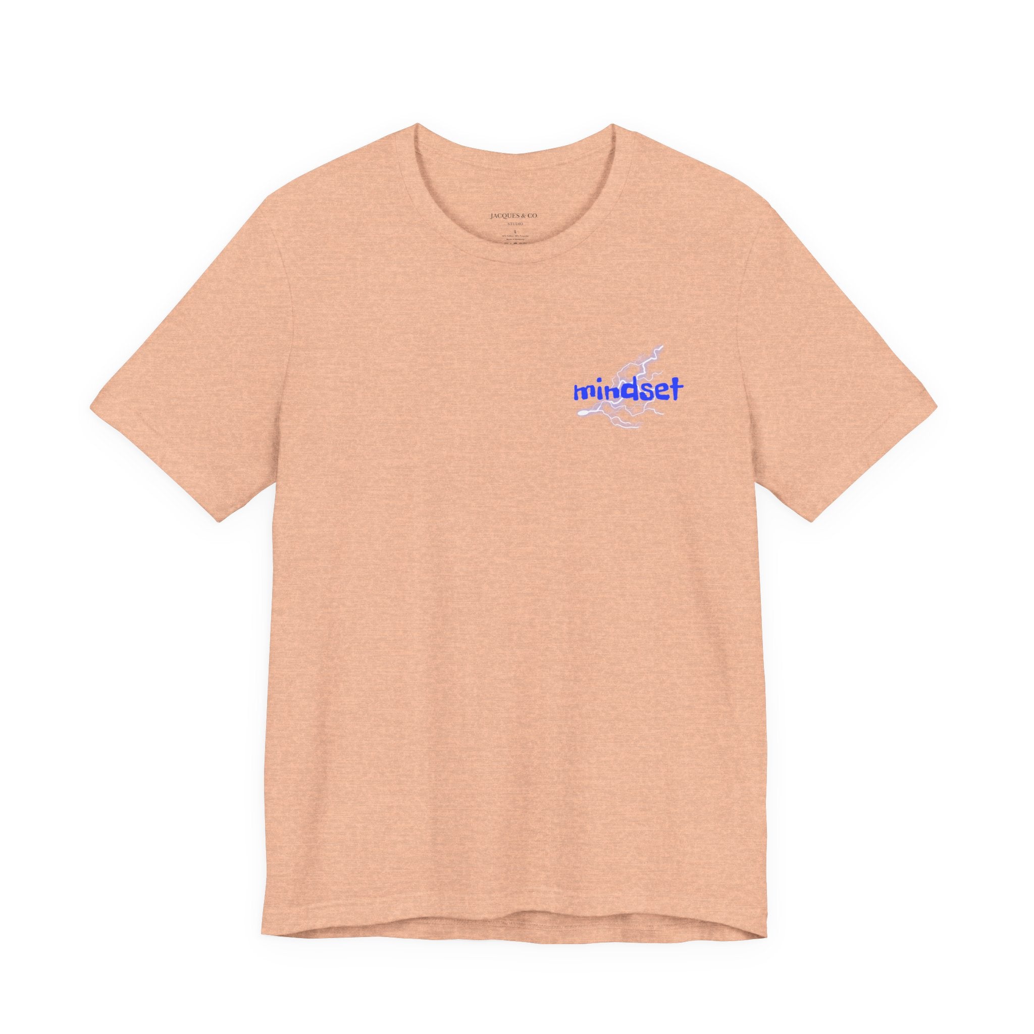 Stay Sharp Graphic Tee — "Stay Sharp" Back Print & Mindset Chest Design