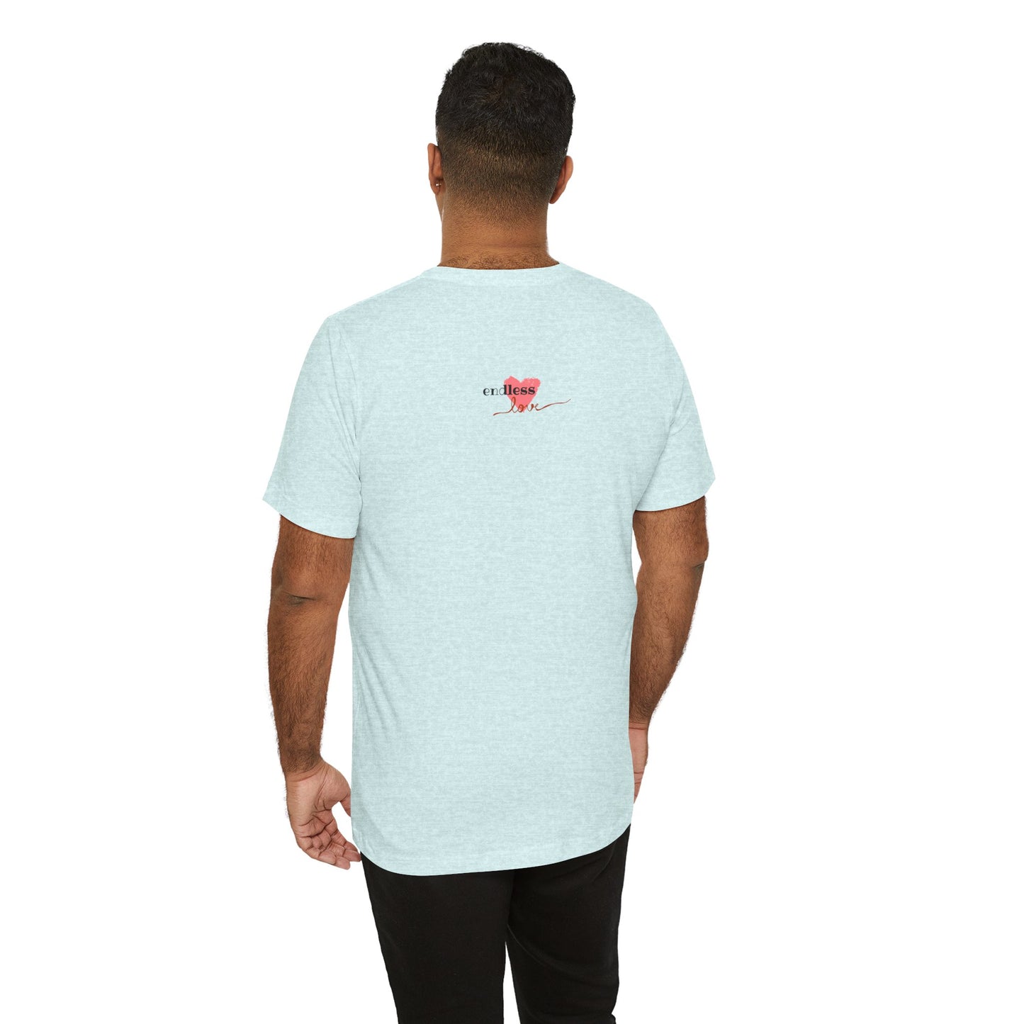 Love Without Limits Tee — Inspirational Heart Graphic Shirt