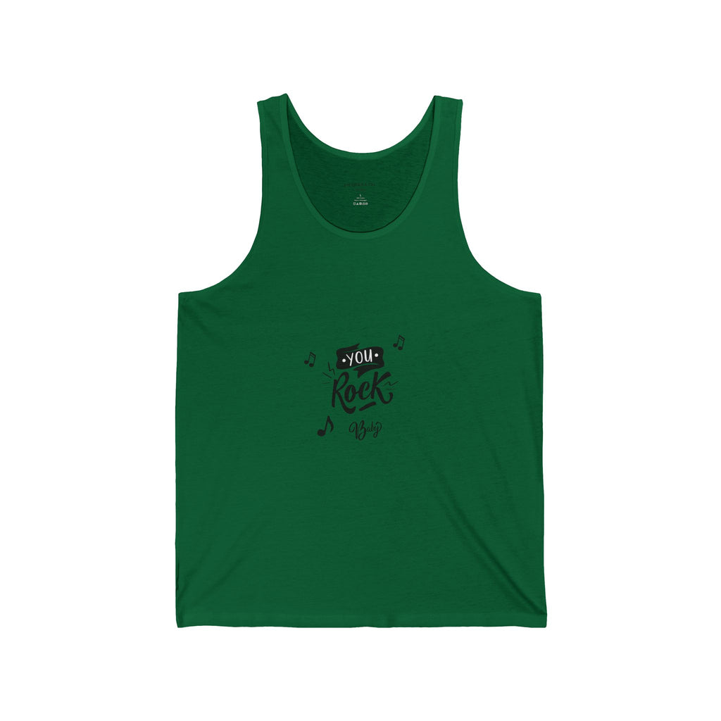 Rock Music Tank Top — 'You Rock' Graphic Sleeveless Shirt