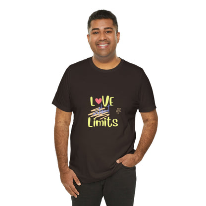 Love Without Limits Tee — Inspirational Heart Graphic Shirt