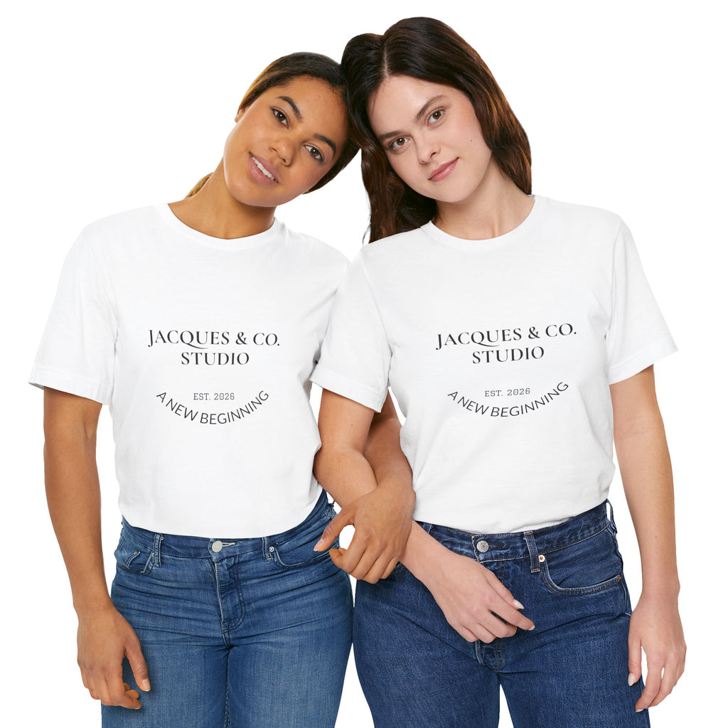 Built From Lessons Tee — 'A New Beginning' Graphic Short Sleeve T-Shirt