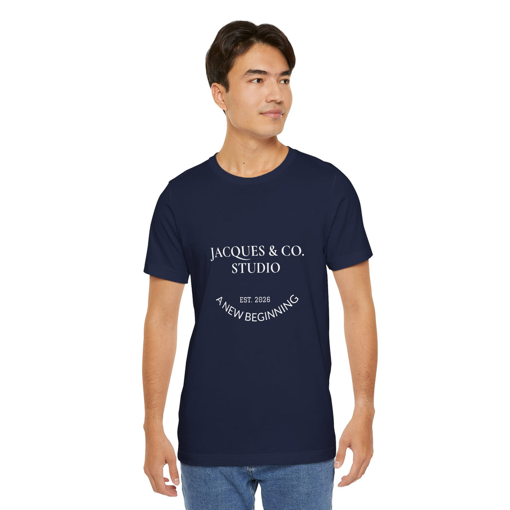 Built From Lessons Tee — 'A New Beginning' Graphic Short Sleeve T-Shirt