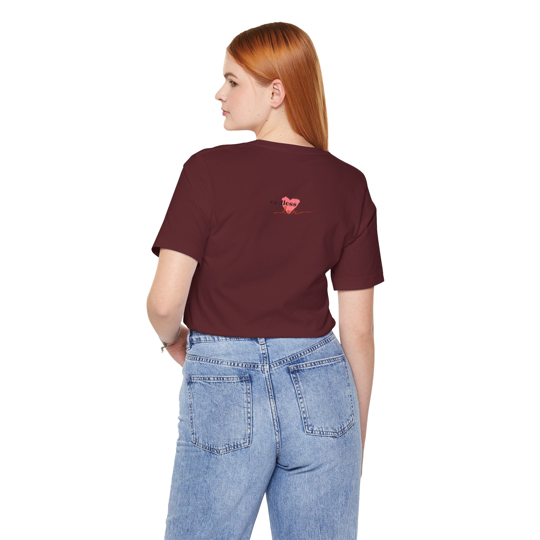 Love Without Limits Tee — Inspirational Heart Graphic Shirt