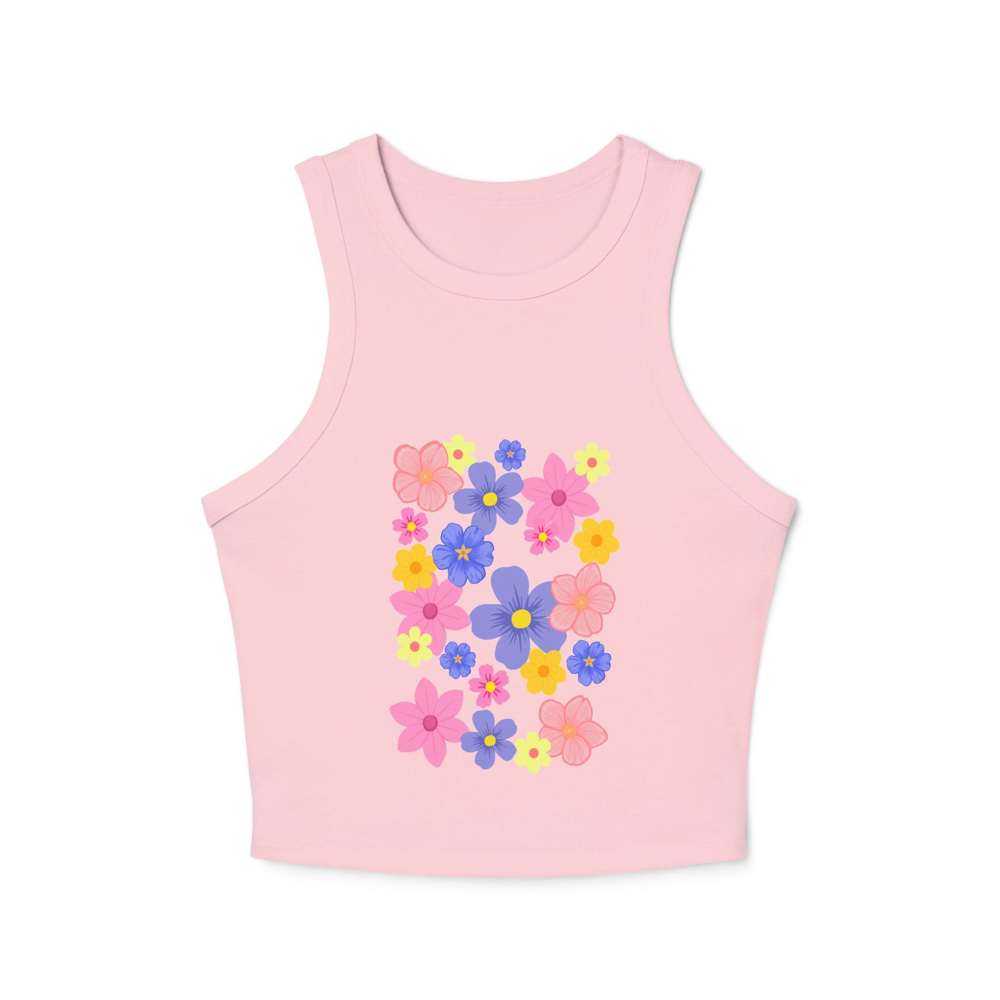 Women's Micro Rib Racer Tank Top