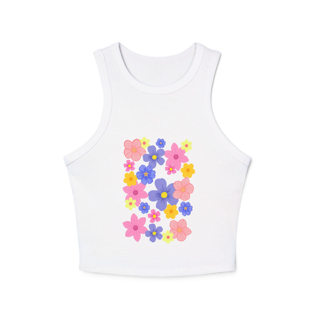 Women's Micro Rib Racer Tank Top