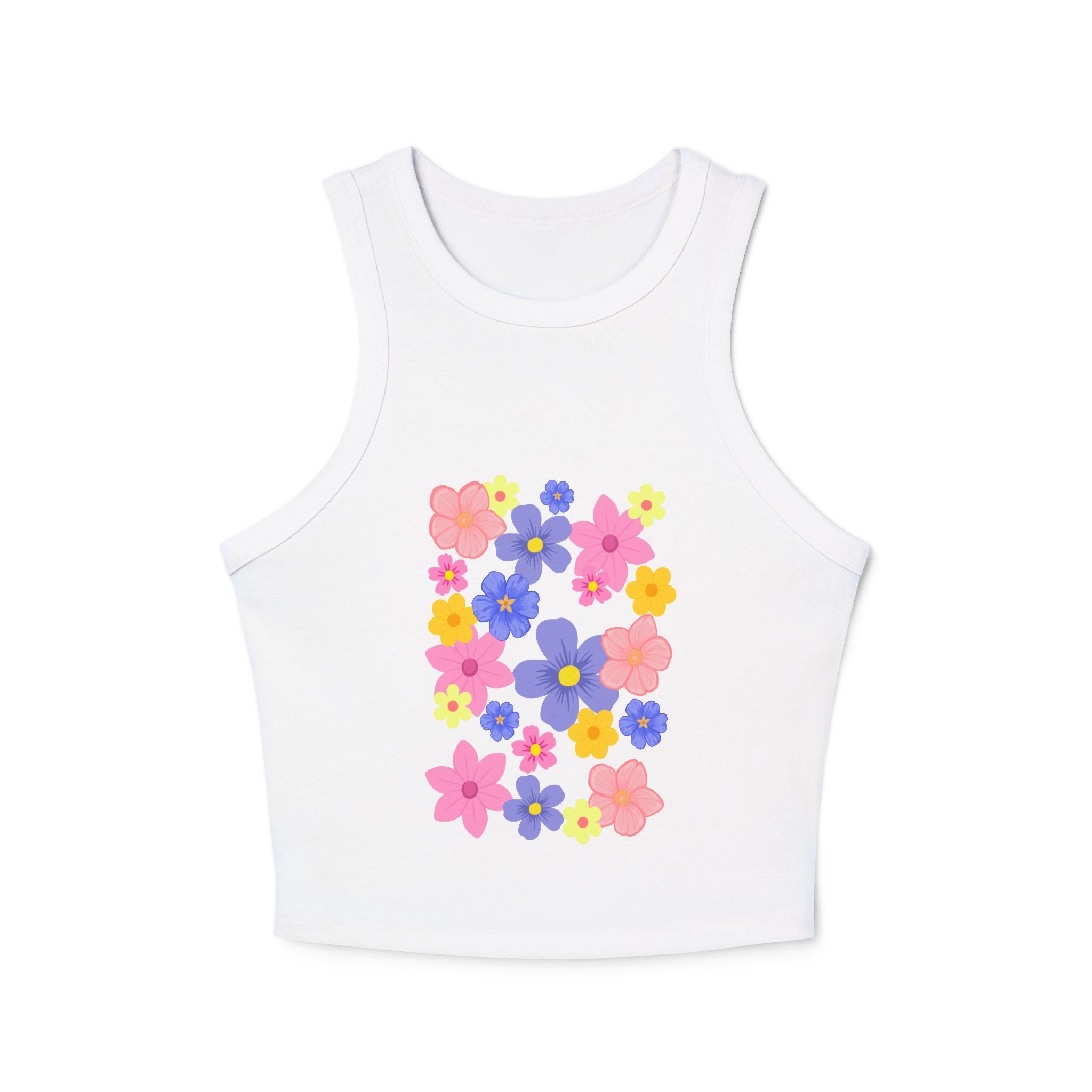 Women's Micro Rib Racer Tank Top
