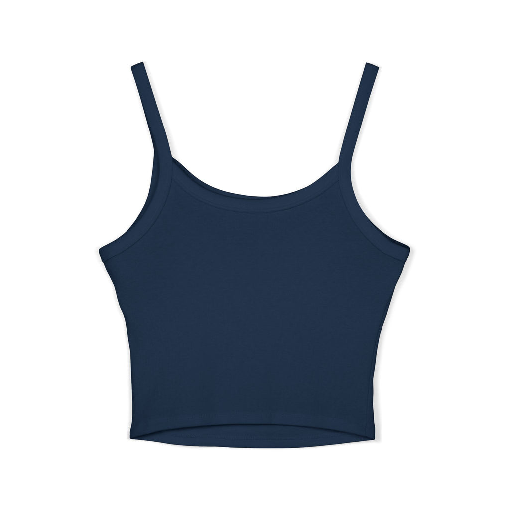 Sly Bunny Crop Tank Top – Cute Heart Bunny Graphic Spaghetti Strap