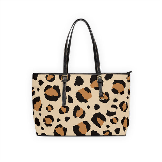 Leopard Print PU Leather Shoulder Bag