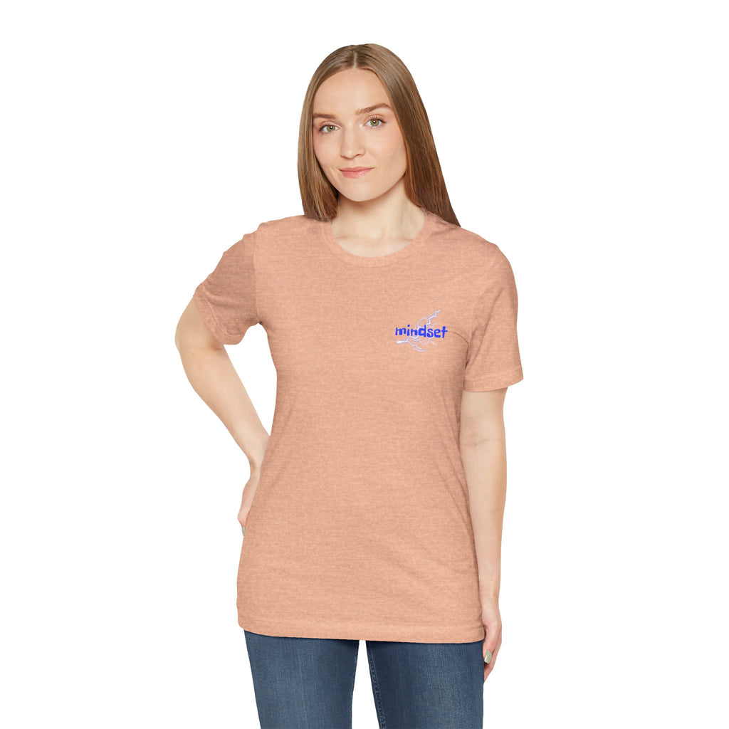 Stay Sharp Graphic Tee — "Stay Sharp" Back Print & Mindset Chest Design