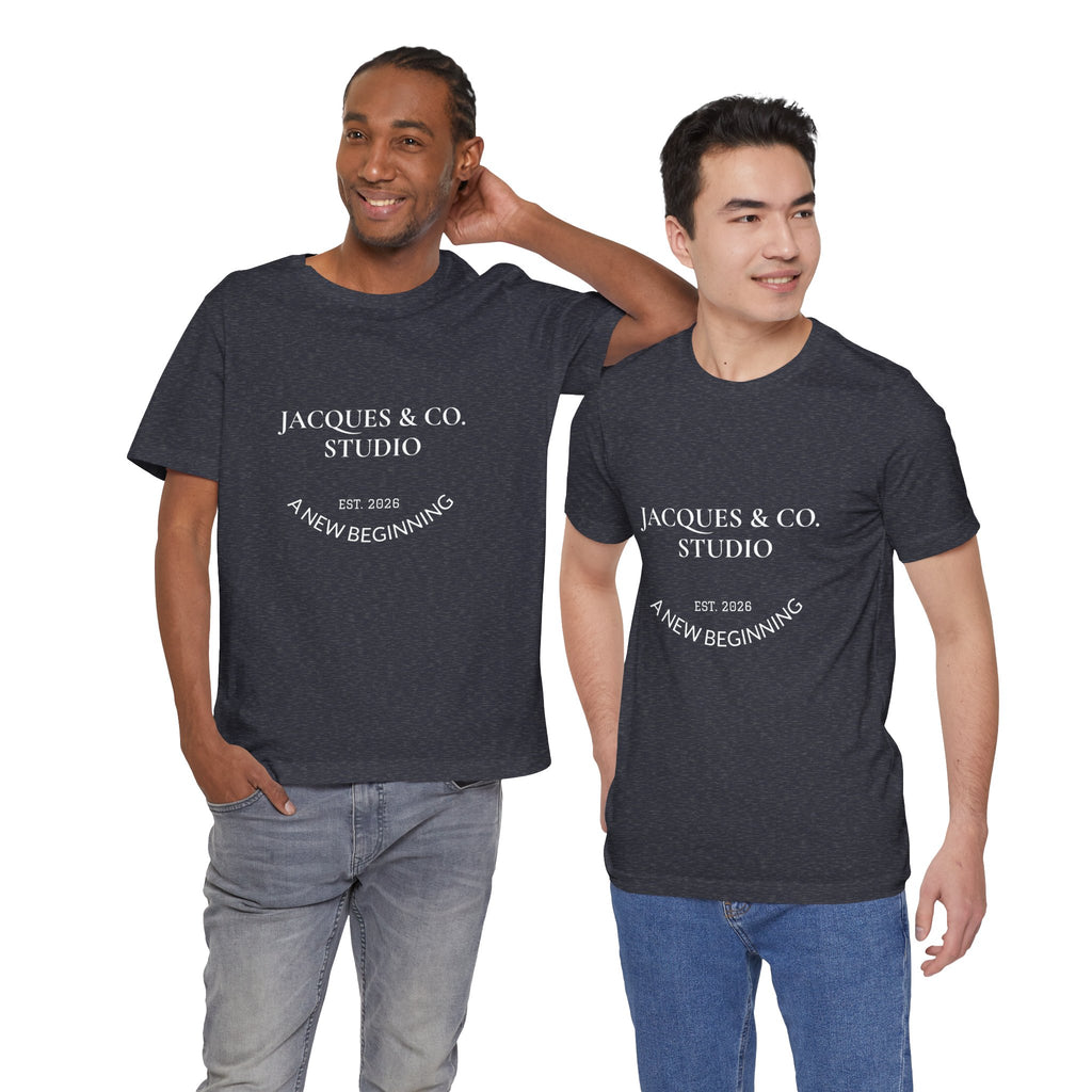 Built From Lessons Tee — 'A New Beginning' Graphic Short Sleeve T-Shirt