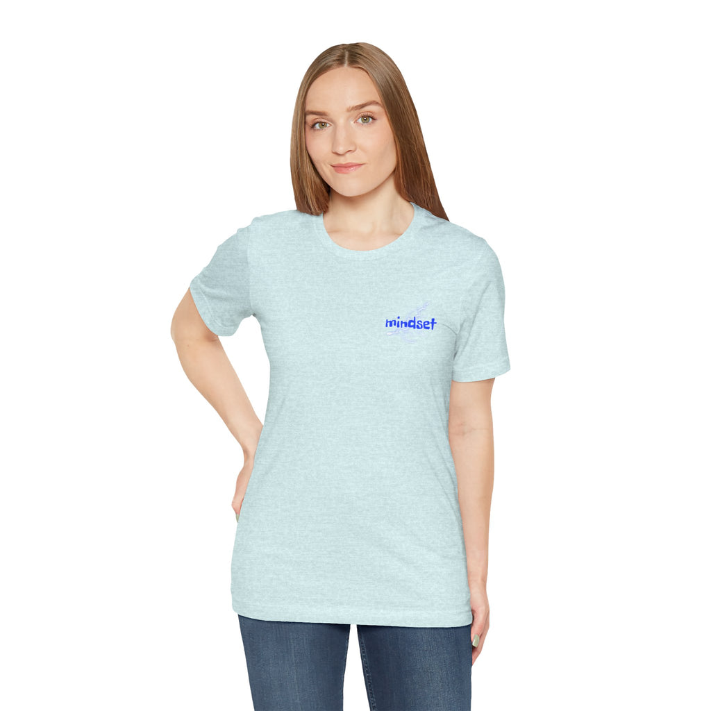 Stay Sharp Graphic Tee — "Stay Sharp" Back Print & Mindset Chest Design