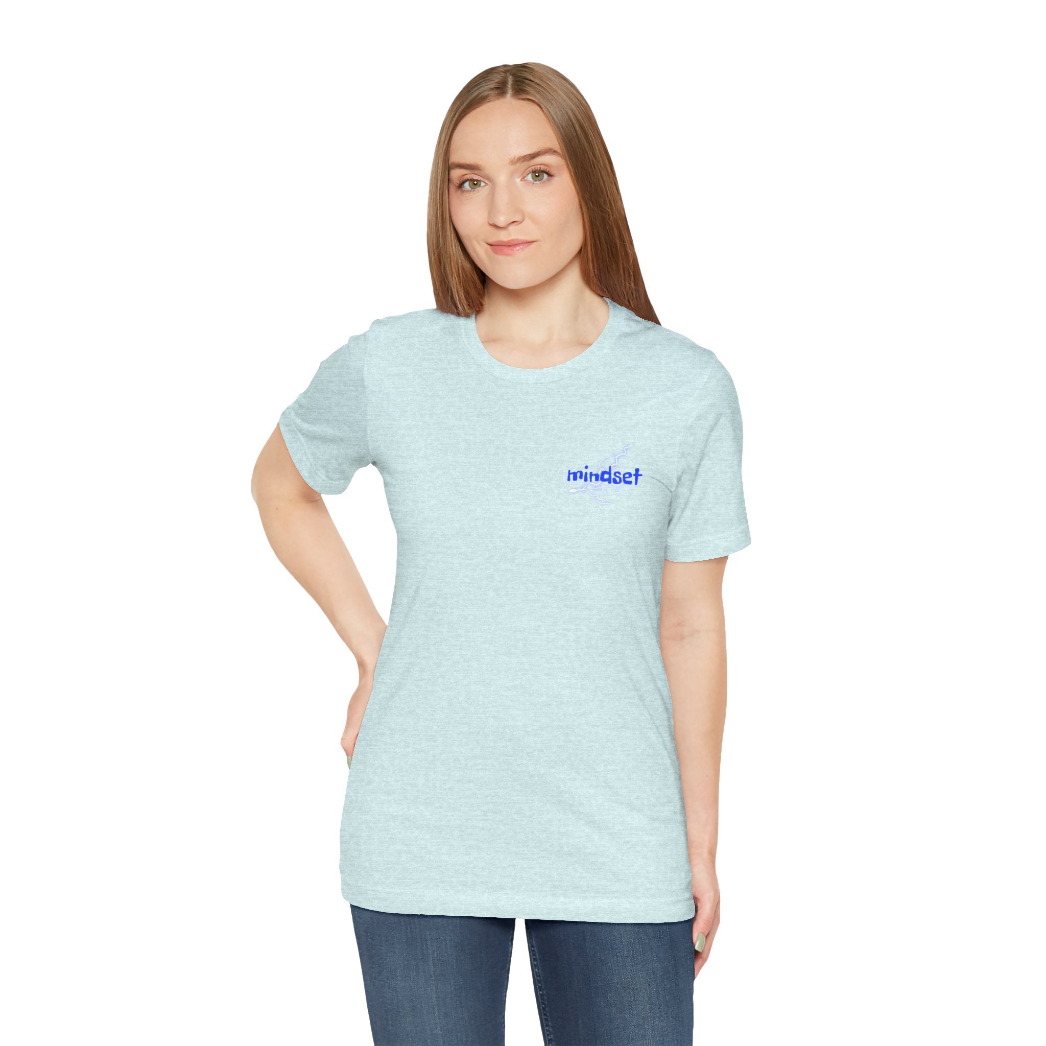 Stay Sharp Graphic Tee — "Stay Sharp" Back Print & Mindset Chest Design