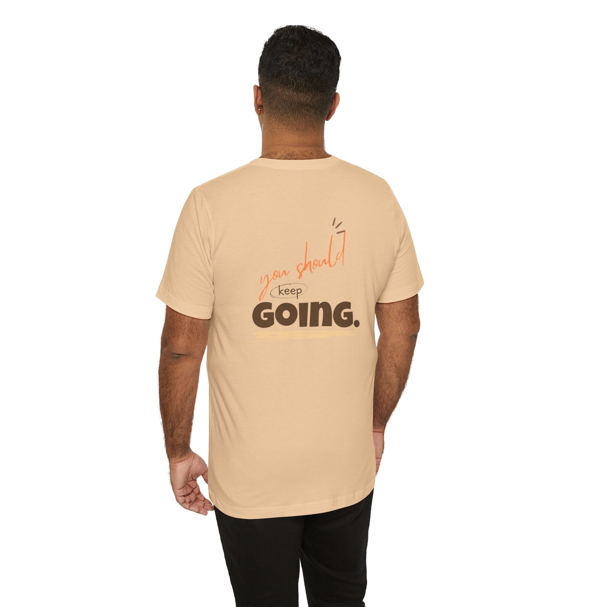 Motivational 'One Step' T-Shirt — Keep Going Inspirational Graphic Tee