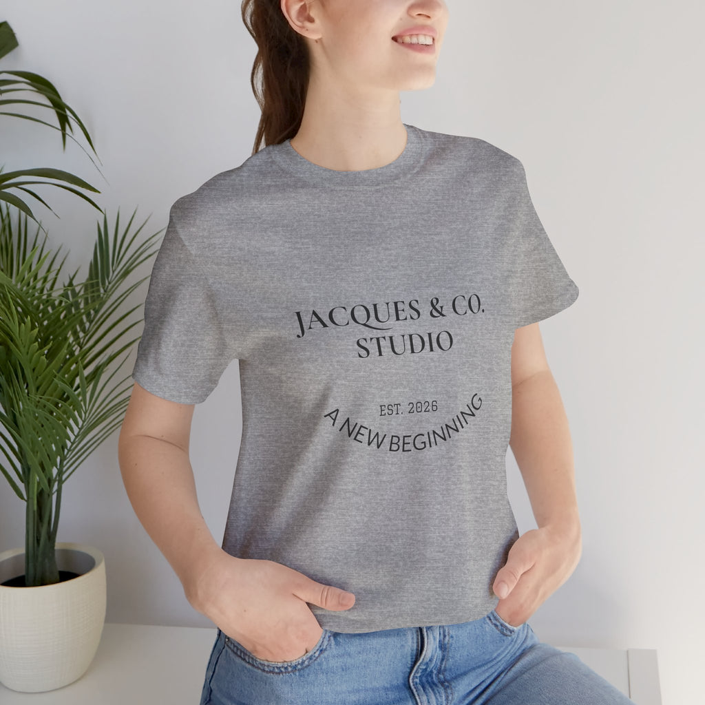 Built From Lessons Tee — 'A New Beginning' Graphic Short Sleeve T-Shirt