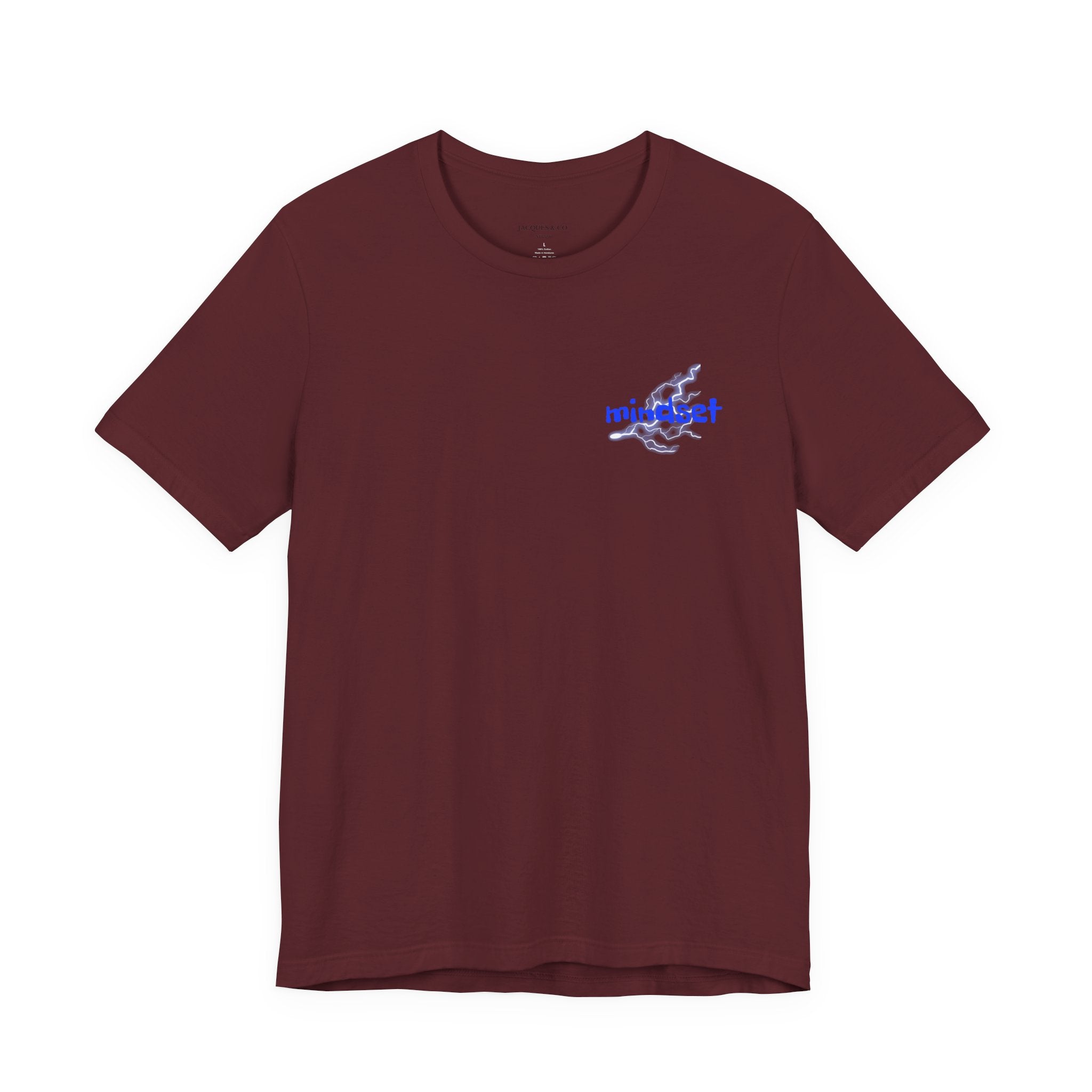 Stay Sharp Graphic Tee — "Stay Sharp" Back Print & Mindset Chest Design