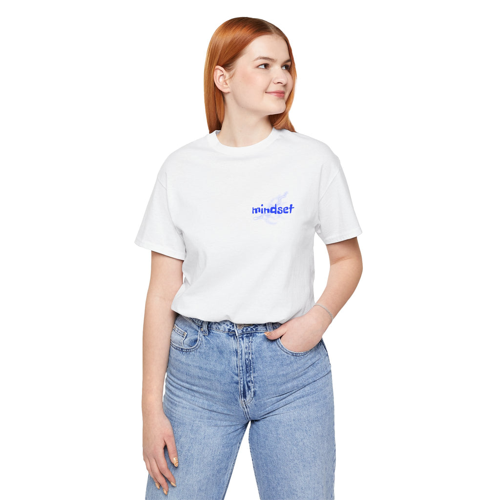 Stay Sharp Graphic Tee — "Stay Sharp" Back Print & Mindset Chest Design