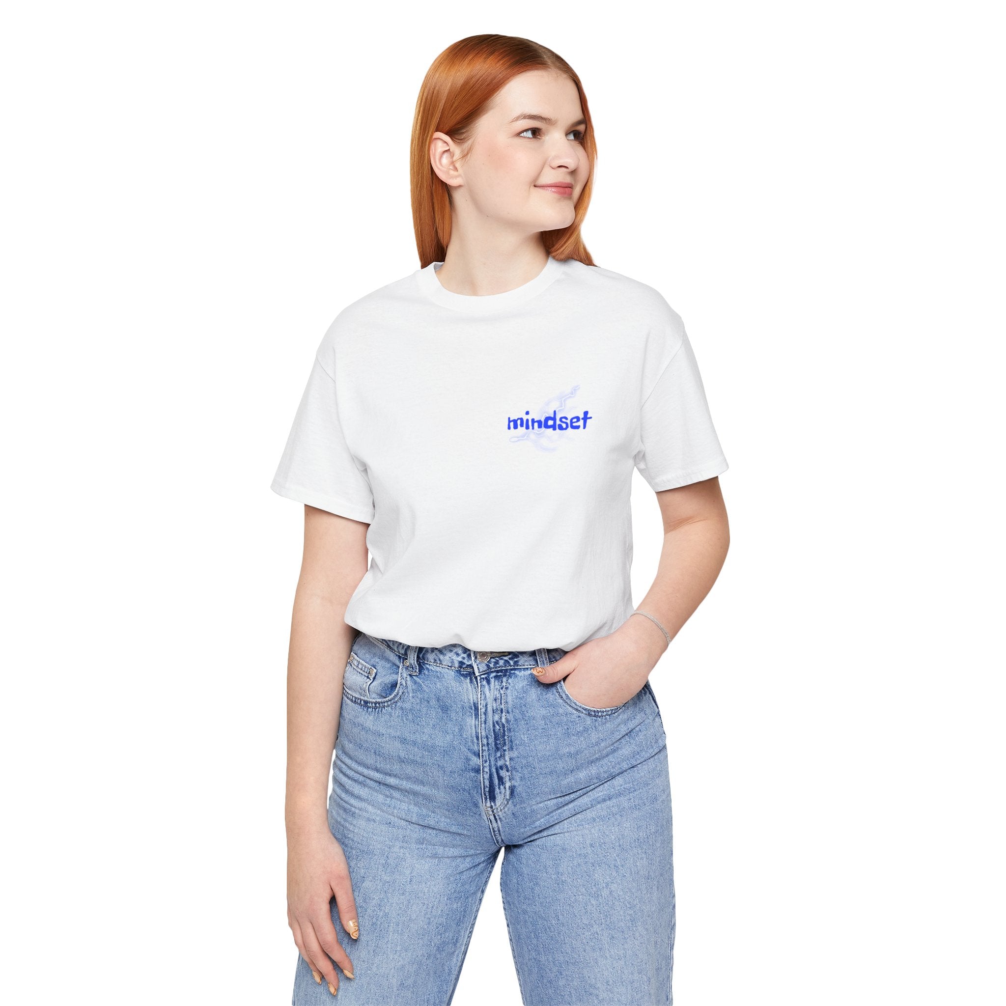 Stay Sharp Graphic Tee — "Stay Sharp" Back Print & Mindset Chest Design