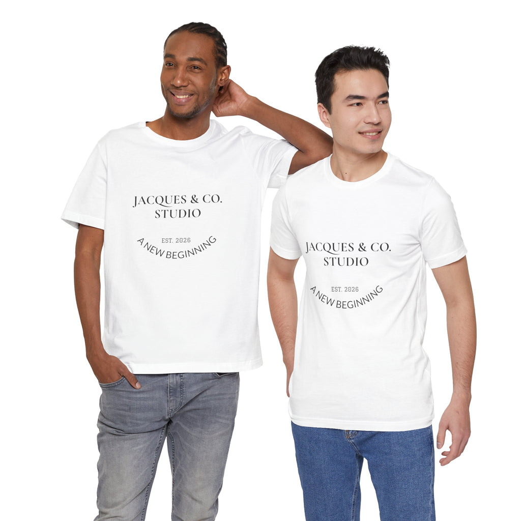 Built From Lessons Tee — 'A New Beginning' Graphic Short Sleeve T-Shirt