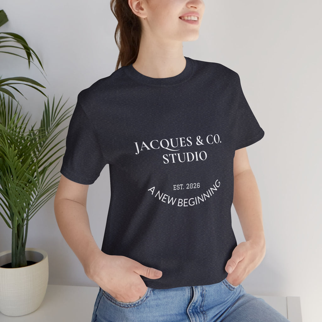 Built From Lessons Tee — 'A New Beginning' Graphic Short Sleeve T-Shirt