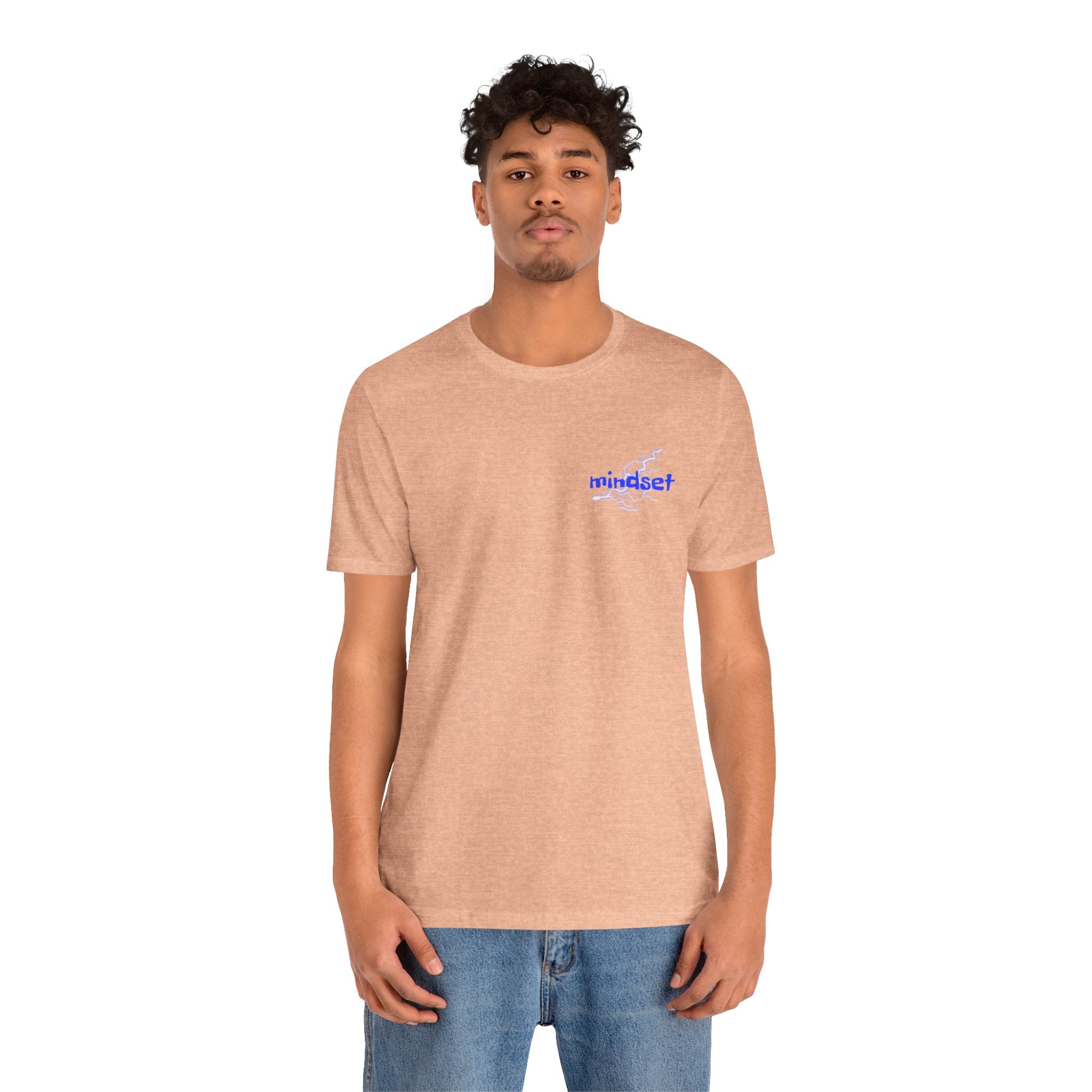 Stay Sharp Graphic Tee — "Stay Sharp" Back Print & Mindset Chest Design