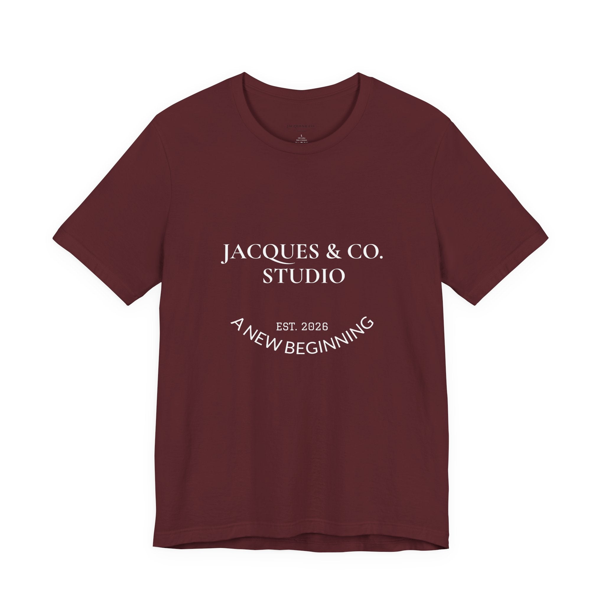 Built From Lessons Tee — 'A New Beginning' Graphic Short Sleeve T-Shirt