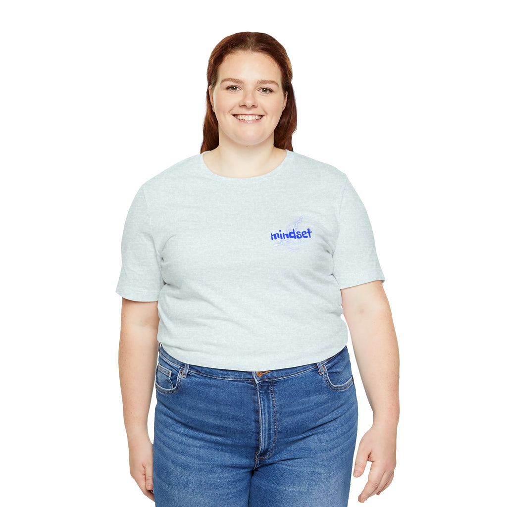 Stay Sharp Graphic Tee — "Stay Sharp" Back Print & Mindset Chest Design