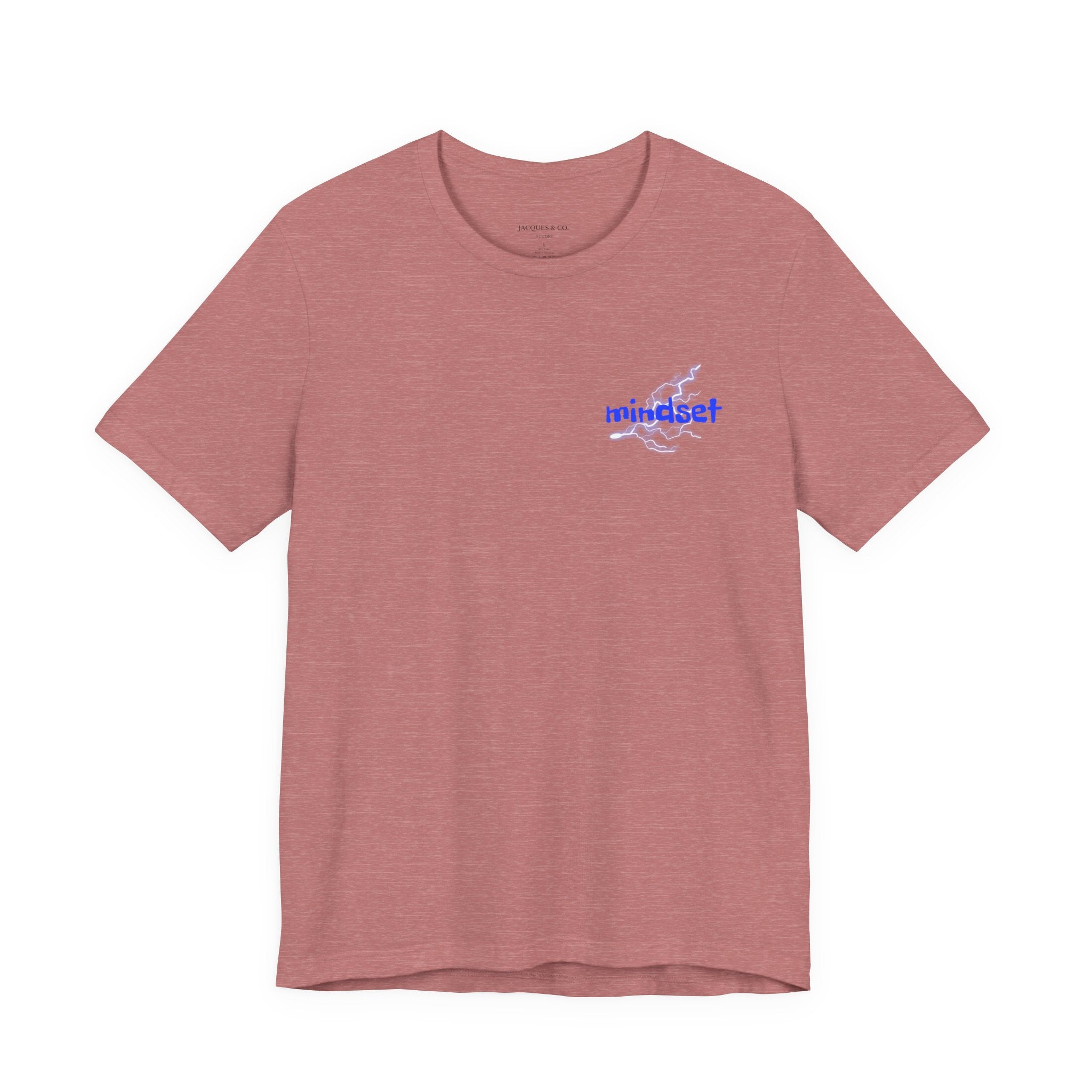 Stay Sharp Graphic Tee — "Stay Sharp" Back Print & Mindset Chest Design