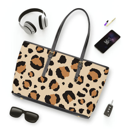 Leopard Print PU Leather Shoulder Bag