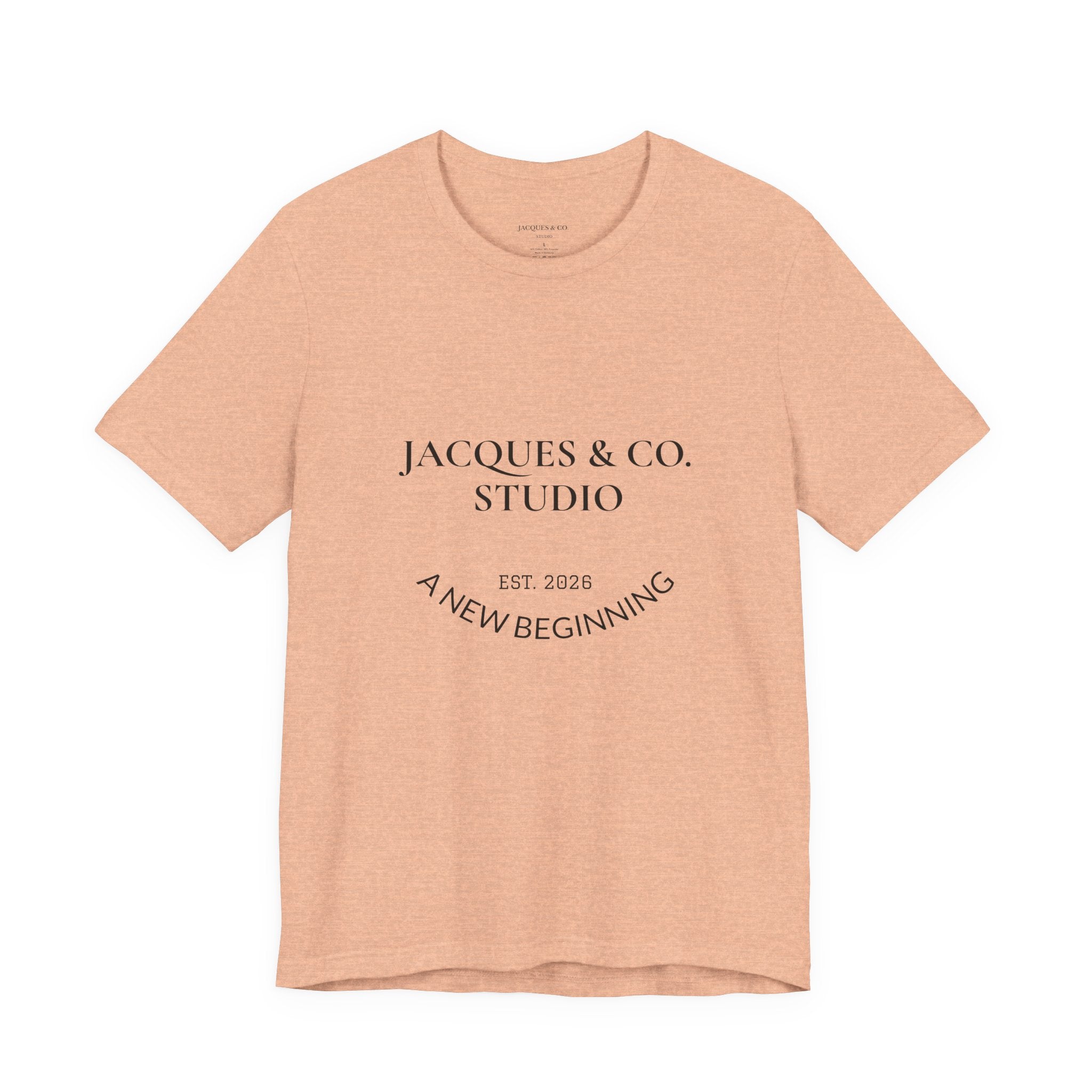 Built From Lessons Tee — 'A New Beginning' Graphic Short Sleeve T-Shirt