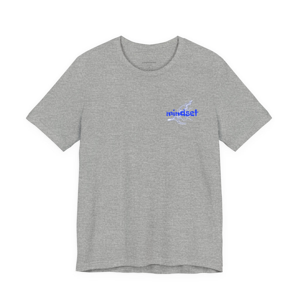 Stay Sharp Graphic Tee — "Stay Sharp" Back Print & Mindset Chest Design