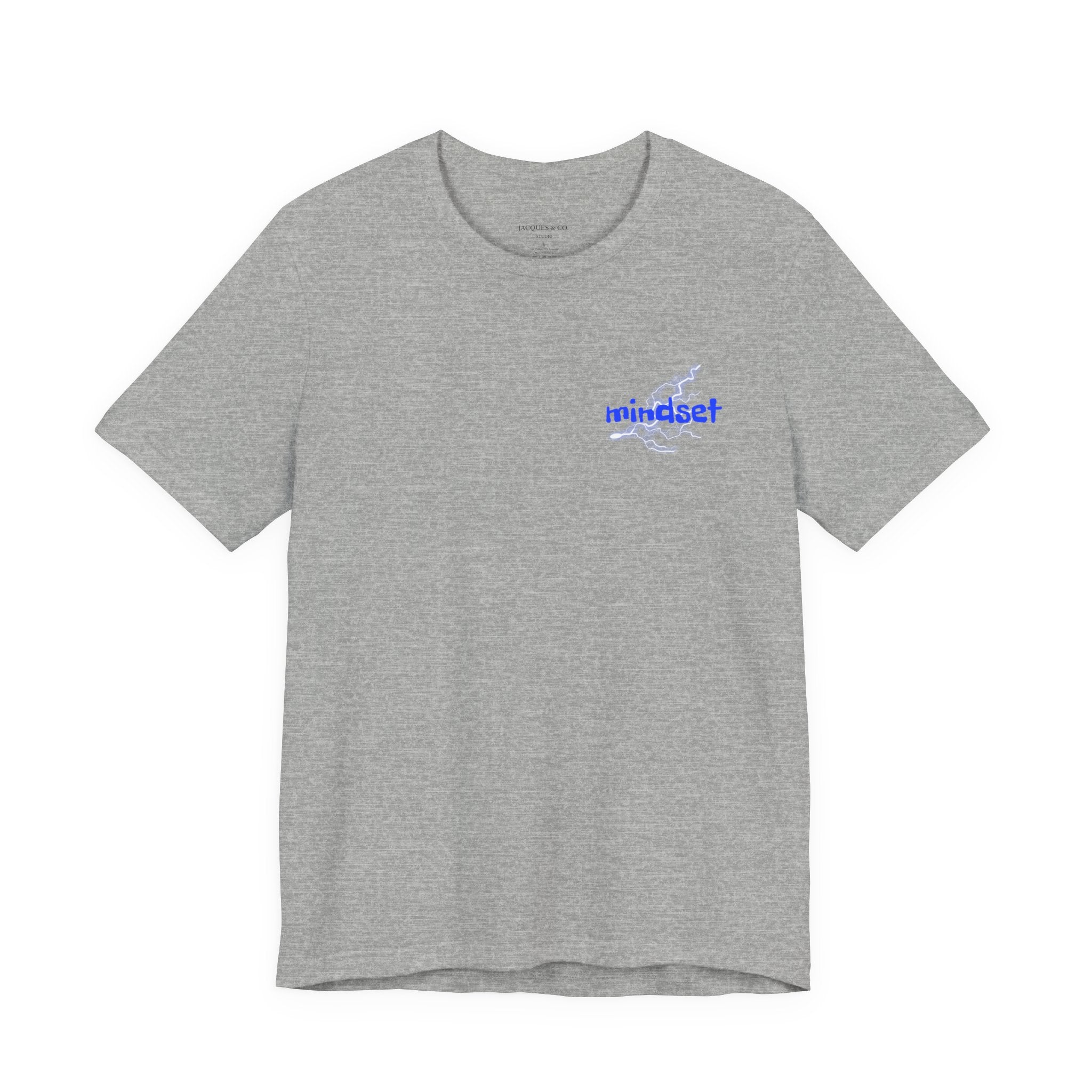Stay Sharp Graphic Tee — "Stay Sharp" Back Print & Mindset Chest Design