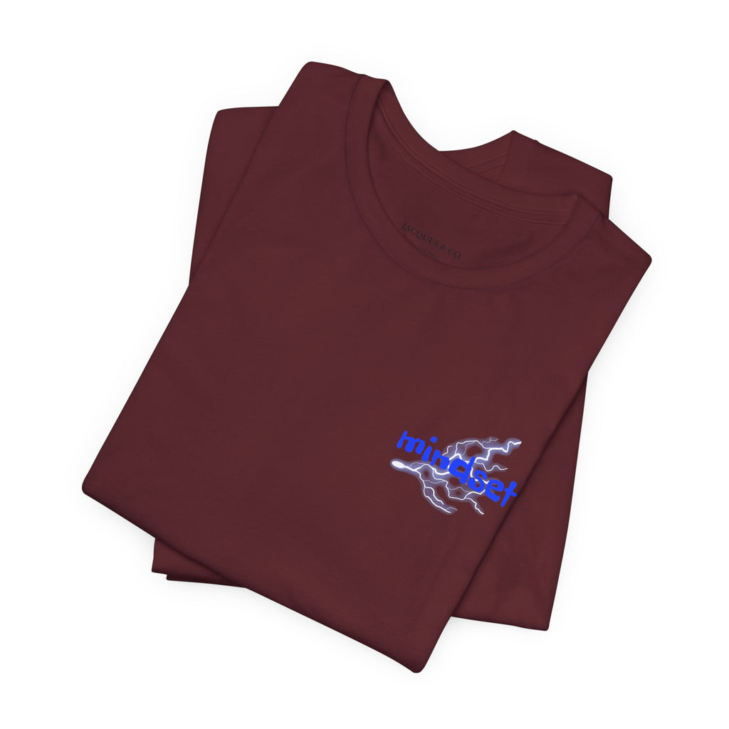 Stay Sharp Graphic Tee — "Stay Sharp" Back Print & Mindset Chest Design