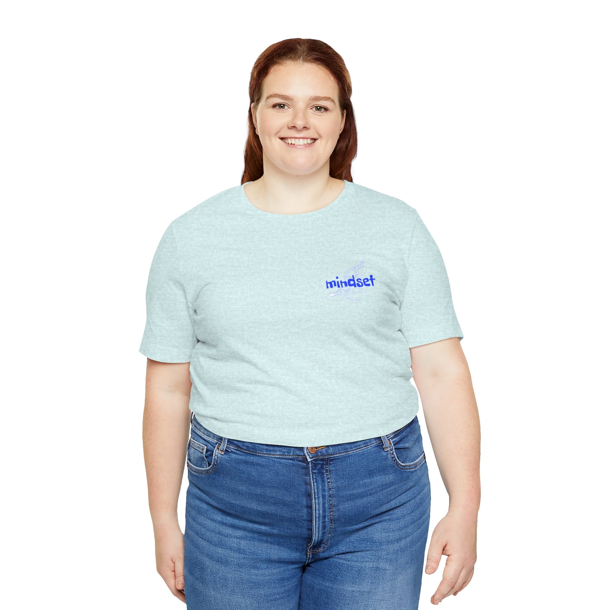Stay Sharp Graphic Tee — "Stay Sharp" Back Print & Mindset Chest Design